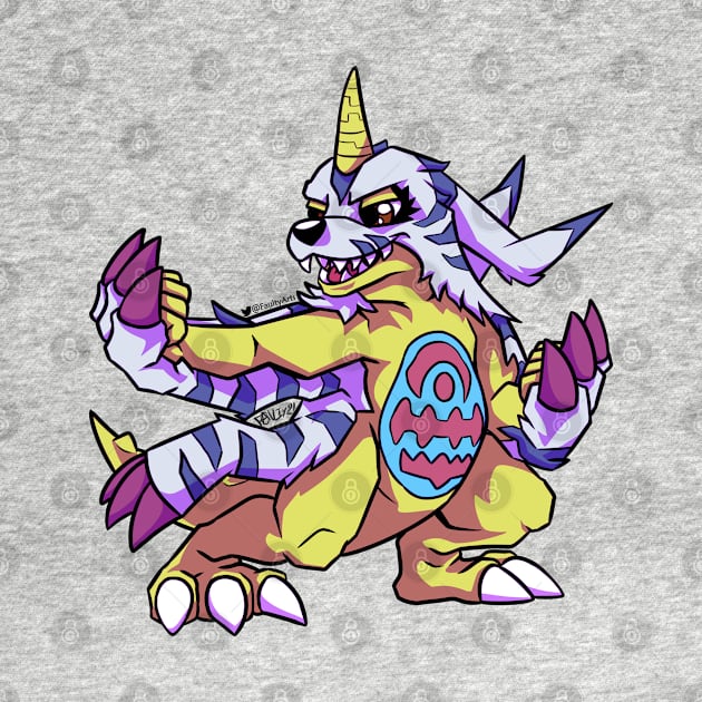 Gabumon by FaultyArts